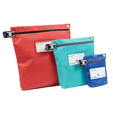 Papier- und Hartgeldtasche - Runde
